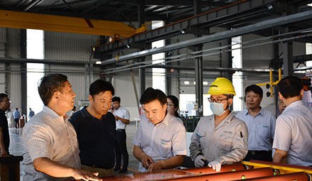 Vice Governor Zhang Weining of Henan Province Visited LandGlass