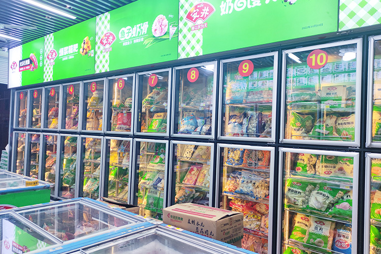 Freezers in Anjoy Food Group，Xiamen