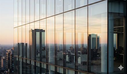 LandVac Vacuum Insulated Glass Laminated(PVB): The Next-Generation Lightweight Solution for Architectural Curtain Walls